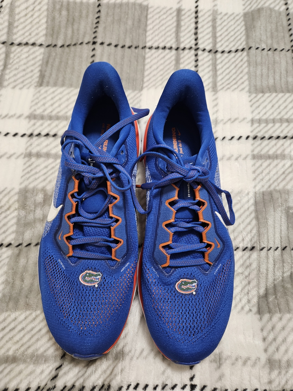Nike Air Zoom Pegasus 41 Florida Gator Blue Athletic Sneakers Orange SIZE 9.5